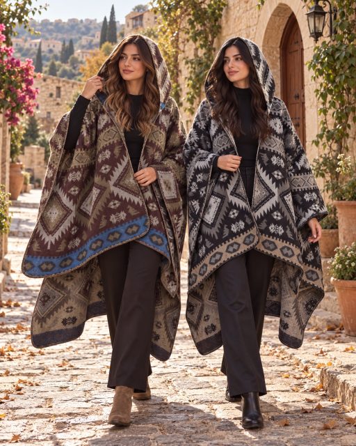 Earth or Monochrome Stone?
Grounded warmth or timeless neutrals
which mood is yours? 🤎🖤
One size | $35 | Limited pieces
DM us to order.
#dashikilb #lebanon #winter #poncho #collection