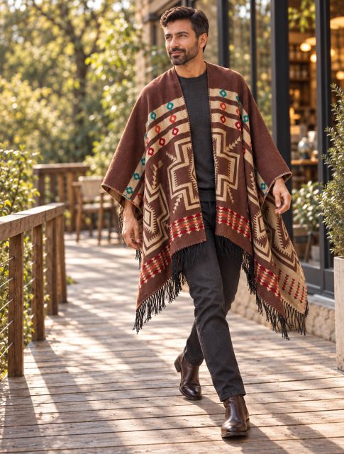 One poncho. Two moods. 🤎
Rich brown today, beige tomorrow just turn it over.
Part of The Shared Layers Edit: a reversible statement, styled on her and on him.
DM us to order 💌
Delivery across Lebanon 🇱🇧
#dashikilb #lebanon #trending #winter #poncho