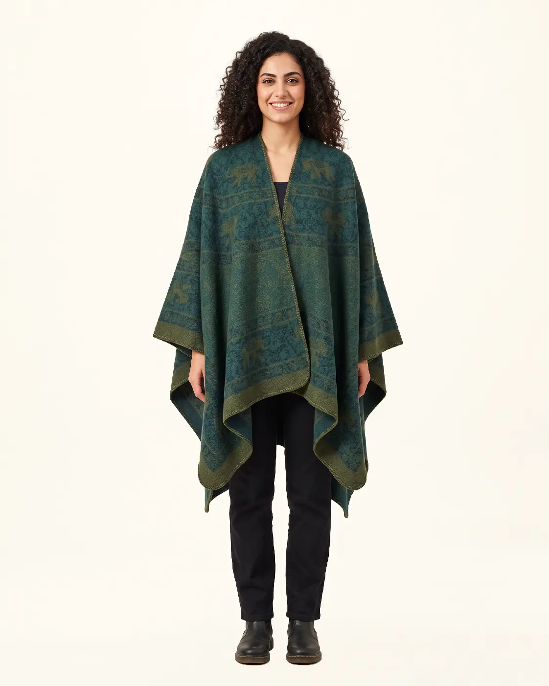 Woven Wild Poncho